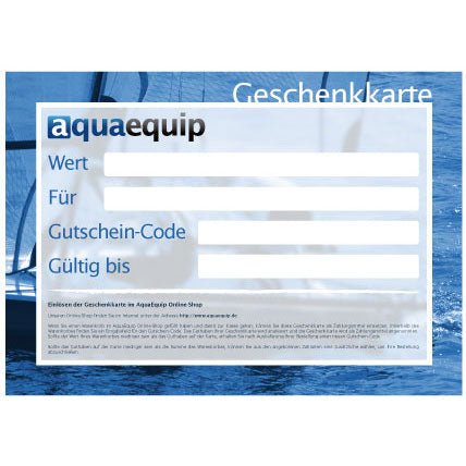 AquaEquip Gutscheine